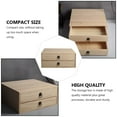 thumbnail image 6 of 1pc Dual-layer Sundries Storage Box Drawer Type Sundries Organizer Box, 6 of 10