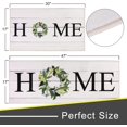thumbnail image 2 of Non-Skid Kitchen Mat, 2 Set Washable Kitchen Rugs Floor Mats for Home Farmhouse Office, Durable Hallway Laundry Runner Rug Sink Area Rug (18"x29"+18"x47")-Home Design, 2 of 6