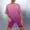 Purple, variant on Sakmal Pajamas Sets for Women Under $10 Purple Elbow-Length Shorts Pant Gradient Comfy Loose Fit Sleepwear for Ladies