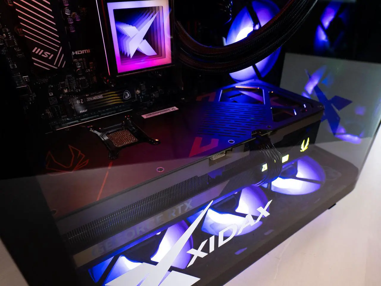 Xidax X6 XEN BLACK Gaming PC Ryzen 7 7800X3D 8c (up to 5.0 GHz)- NVIDIA GeForce RTX 5070Ti - 32GB DDR5 5600MHz - 2TB M.2 NVMe - Genuine Windows 11 Home - WIFI - Assembled & Serviced Utah USA