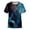 Blue 4, variant on BJUTIR Little Boys Shirts & Tops Children Kids Teen Boys Print Casual T-Shirt Clothes Tops Galaxy Girls Boys Tops