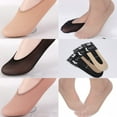 thumbnail image 2 of ITFABS Chaussettes Invisibles pour Femmes, Doublure Ultrafine et Respirantes, Chaussettes de Base, 2 of 4