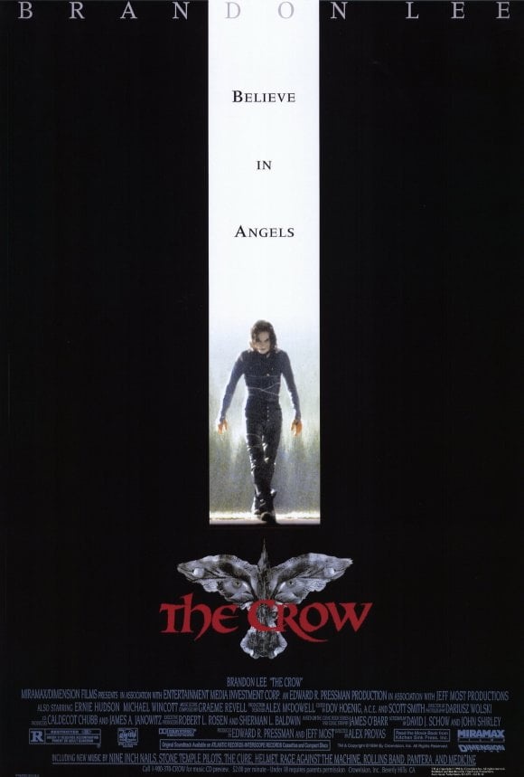 The Crow (1994) 27x40 Movie Poster