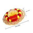 thumbnail image 2 of UPOUART Decorative Pet Adjustable Woven Cartoon For Cats Lightweight Comfortable Summer Hat For Parties Daily Wear, 2 of 8