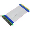 thumbnail image 3 of Yazoeia PCI-E Express 16X to 16x Male to Female Riser Extender Card Ribbon Cable 20cm CJC912-16734, 3 of 6