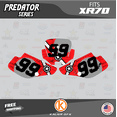 thumbnail image 3 of Kalair GFX Graphics Kit for Honda XR70 (2001-2003) Predator Series, 3 of 5