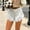 X-227Beige, variant on ZHOGXU Womens Shorts Elastic Waist Solid Color Lace Trim Elegant Wide Leg Fashionable Comfortable Shorts For Daily Wear Beige L
