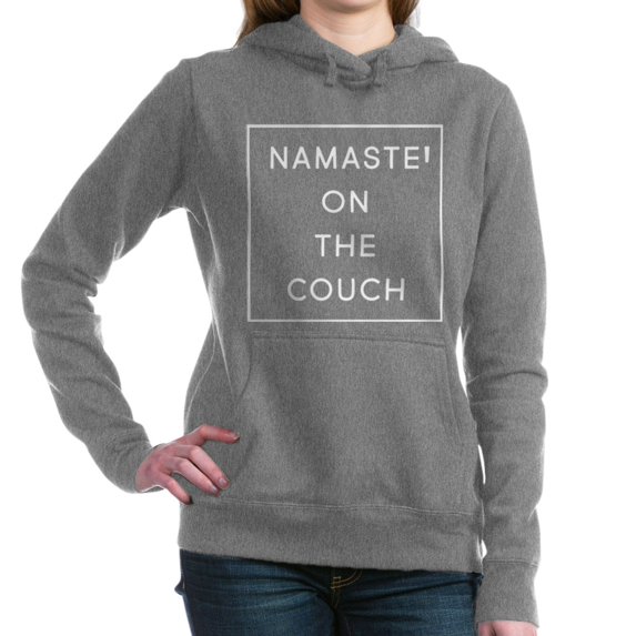 CafePress - Namaste On The Couch - Pullover Hoodie, Classic & Comfortable Hooded Sweatshirt
