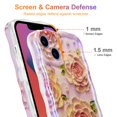 thumbnail image 4 of Funda para iPhone 13 EYZUTAK Peonía Rosa TPU Duradera, 4 of 9