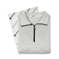 thumbnail image 6 of H2H Mens Casual Slim Fit Pullover Sweatshirts Long Sleeve Knitted Fabric Mock Neck Zip Up Napping Inside CREAM US L/ASIA XL (CMTTL144), 6 of 6