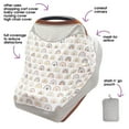 thumbnail image 3 of Boppy 4 and More Multi-Use Cover, Spice Rainbow Arches, Quick-Dry UPF 50+ Breathable Mesh, 3 of 5