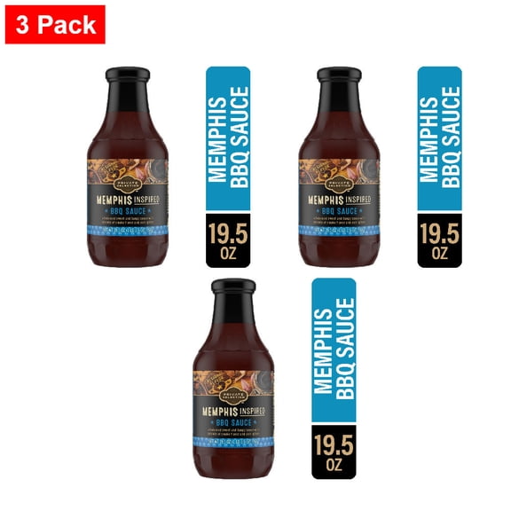 Private Selection Memphis Inspired BBQ Sauce 19.5 oz - 3 Pack