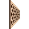 thumbnail image 3 of Ekena Millwork 46 5/8"W x 8"H x 3/8"T Somerset Fretwork Moulding, Red Oak, 3 of 13