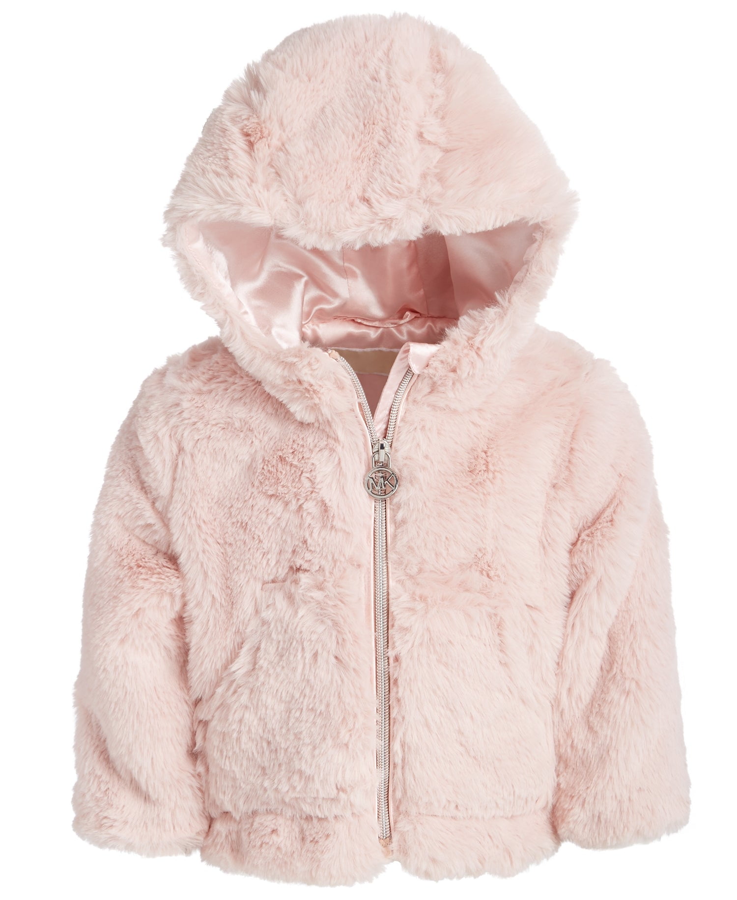 Michael Kors Infant Girls Hooded Faux fur Jacket Walmart