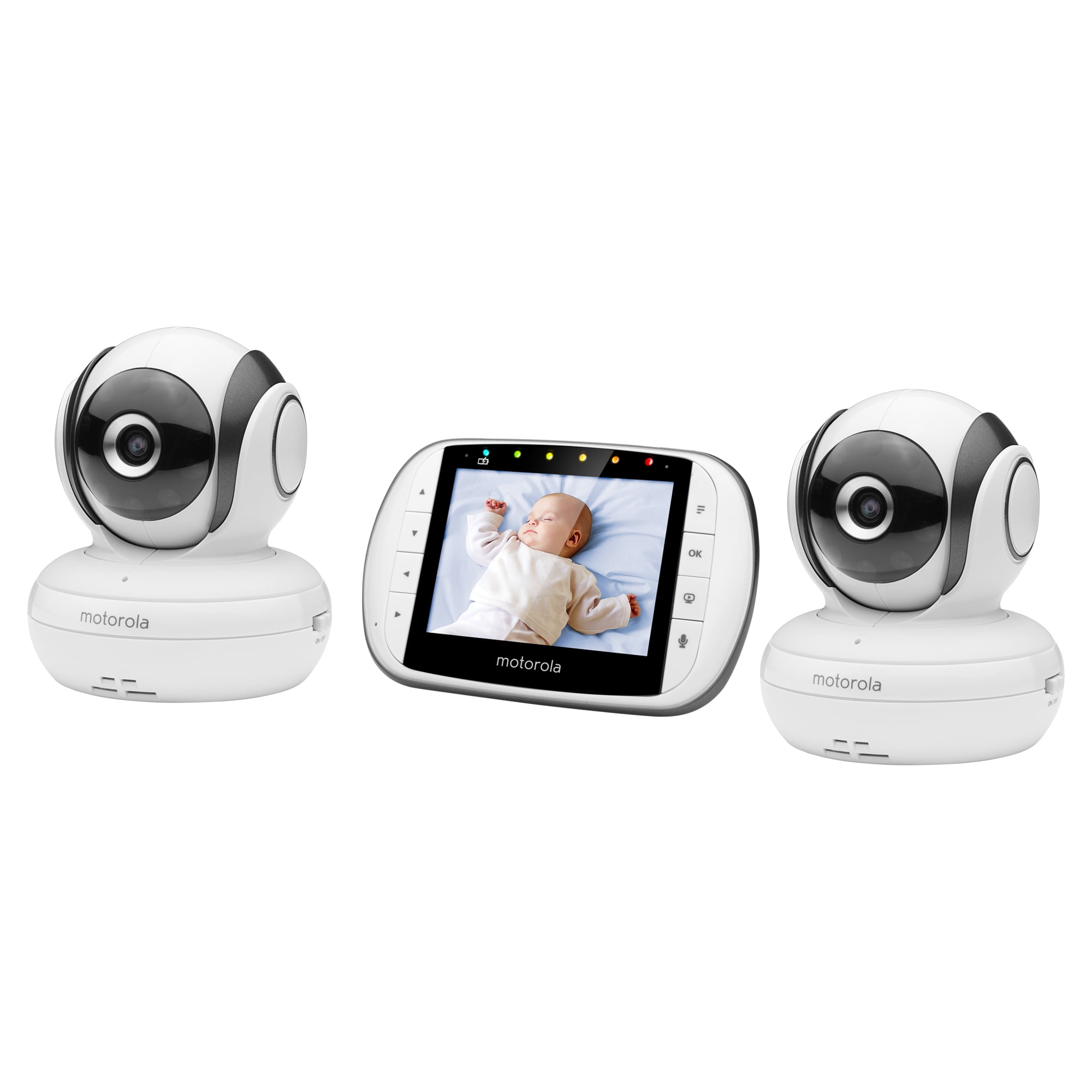video baby monitor two cameras
