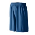 thumbnail image 1 of Youth Longer Length Wicking Shorts With Pockets L Navy, 1 of 1