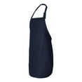 thumbnail image 2 of Q-Tees Q4350 Apron Unisex Adult Full-Length with Pockets, 2 of 3