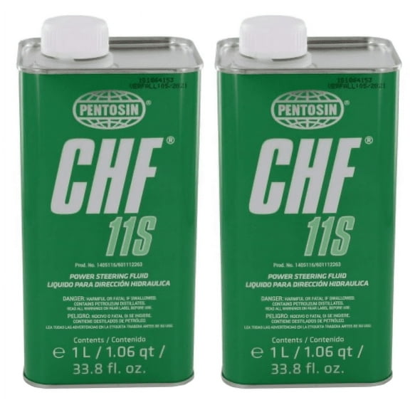 2 Liter Power Steering Hydraulic System Fluid PENTOSIN CHF11S Made in Germany MPN #1405116