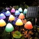 thumbnail image 2 of 10pcs Mini Solar Mushroom Lights, Outdoor Solar Garden Light, Waterproof Cute Mushroom Shaped Flower Lights For Pathway Landscape Yard Patio Garden Party Wedding Festival Decoration, 2 of 4