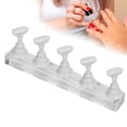 thumbnail image 4 of Nail Stand, Nail Tips Practice Stand, Nail Art Practice Stand, Practical Nail Art Stand, Acrylic Nail Art Holder For False Nail Tips At Home And In The Salon, 4 of 8