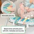 thumbnail image 4 of Ingenuity Simple Comfort Piano Playtime 4-in-1 Baby Swing & Rocker, Infants Ages 0-24 Months, 4 of 11