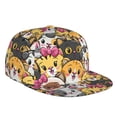 thumbnail image 2 of Sigee Cute Cat Cartoon Print Men Women Fashion Baseball Cap,Unisex-Adults,Classic Adjustable Plain Hat, 2 of 9