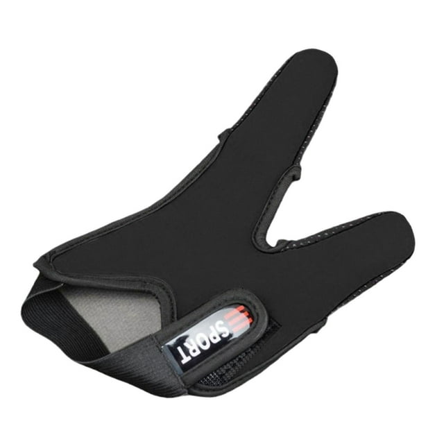 Guante de Pesca Profesional Protector de Dedos Neopreno Antideslizante Banda Ajustable Funda para Pulgar Adecuado para Pescadores Actividades al