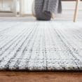 thumbnail image 4 of SAFAVIEH Marbella Eleanor Plaid Area Rug, Grey/Ivory, 5' x 8', 4 of 8