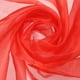 thumbnail image 1 of Tela de tul de organza Uxcell, cristalina y sedosa para manualidades DIY, corredor de mesa, rojo, 1 of 7
