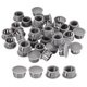 thumbnail image 1 of 5/8" Plástico Agujero Tapones, 66uds Empotrado Tipo Panel Redondo Presión Sujetador Ciegos Bloqueo Tapones para Muebles Insertar Extremo Tapas Paneles, Gris, 1 of 4