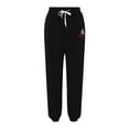 thumbnail image 4 of Women Sweatpants Casual Solid Drawstring Elastic Pants Fleece Sport Long Jogger Sweat Pants With Pockets, 4 of 6