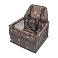 thumbnail image 1 of Asiento de coche para perros, asiento para mascotas, ligero, portátil, transportador de mascotas, cama de coches, asiento de coche plegable para, 1 of 9