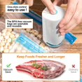 thumbnail image 2 of Mistayd Scelleuse sous Vide Portative, Kit de Scellage sous Vide pour Aliments avec 10 Sacs Réutilisables, 2 of 5