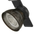 thumbnail image 4 of 12W Integrated LED Metal Track Fixture with Mesh Head, Black and Bronze- Saltoro Sherpi, 4 of 5