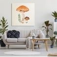 thumbnail image 2 of Woodland Mushroom Botanical Fern Botanical & Floral Graphic Art Gallery Wrapped Canvas Print Wall Art, 2 of 7