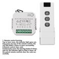 thumbnail image 4 of Shutter Release Remote Control Set, 100m Range  Roller Shutter Control Retrofit Set ABS Self Learning 433 MHz 60mAh  for Office, 4 of 8