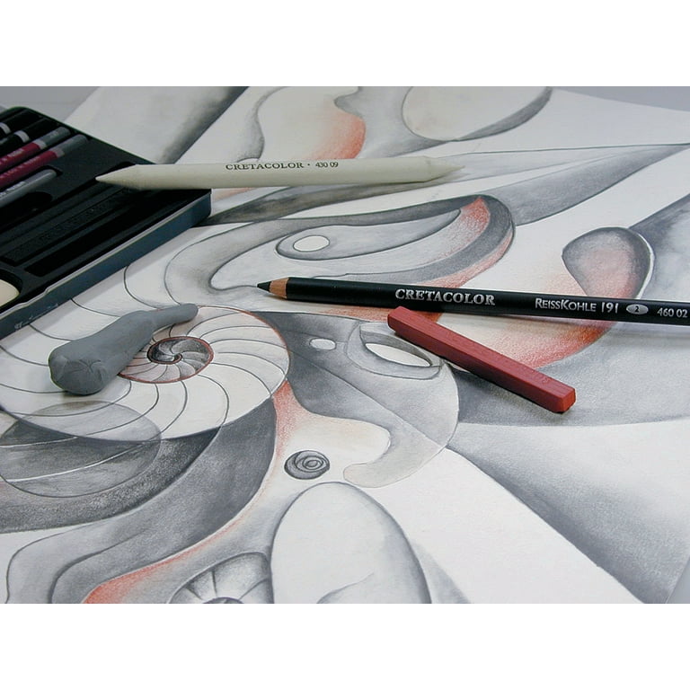 Cretacolor Teacher's Choice Drawing Sets, Tin Set of 11
