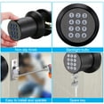thumbnail image 3 of FITNATE Keyless Smart Lock Digital Door Lock with Keypad Waterproof Electronic with Spare Keys, 3 of 9