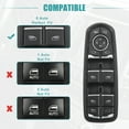 thumbnail image 5 of Unique Bargains Front Left Driver Side Master Power Window Switch Fit for PORSCHE Cayenne 92A 2014-2021, 5 of 7