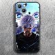 thumbnail image 3 of Jujutsu Kaisen-funda de silicona suave para teléfono móvil, carcasa negra de Anime para Apple iPhone 15 14 13 12 Mini 11 XS XR X 8 7 Pro Max Plus, 3 of 5