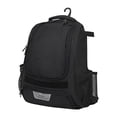 thumbnail image 4 of Mochila de equipos multifunción de la bolsa de béisbol para voleibol de baloncesto de natación de gimnasio negro, 4 of 8