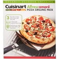 thumbnail image 6 of Cuisinart 3-Piece Pizza Grilling Set, Stainless Steel with Pizza Stone, Cutter and Peel, 6 of 6