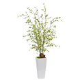 thumbnail image 1 of Nearly Natural 1473 Saule Nocturne dans un Pot Blanc, 1 of 4