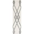 thumbnail image 3 of SAFAVIEH Casablanca Everitt Diamond Area Rug, Ivory/Black, 4' x 6', 3 of 6