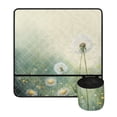 thumbnail image 2 of HELLHERO Dandelion Daisy Sewing Machine Mat Fabric Polyester Lightweight Travelling and Sewing Classes Storage Bag Washable for Mom Wife Present, 2 of 5