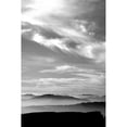 thumbnail image 3 of PhotoINC Studio 17x24 Black Modern Framed Museum Art Print Titled - Black and White Sky, 3 of 5