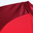 thumbnail image 4 of Sinleey Kids Padded Football Goalkeeper Shirts Soccer Jersey Goalie Athletic T-Shirt Sports Top Red M, 4 of 7