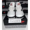 thumbnail image 4 of Nike Air Jordan 4 Rétro Blanc Ciment 2025 - Toutes Tailles - FV5029-100, 4 of 6