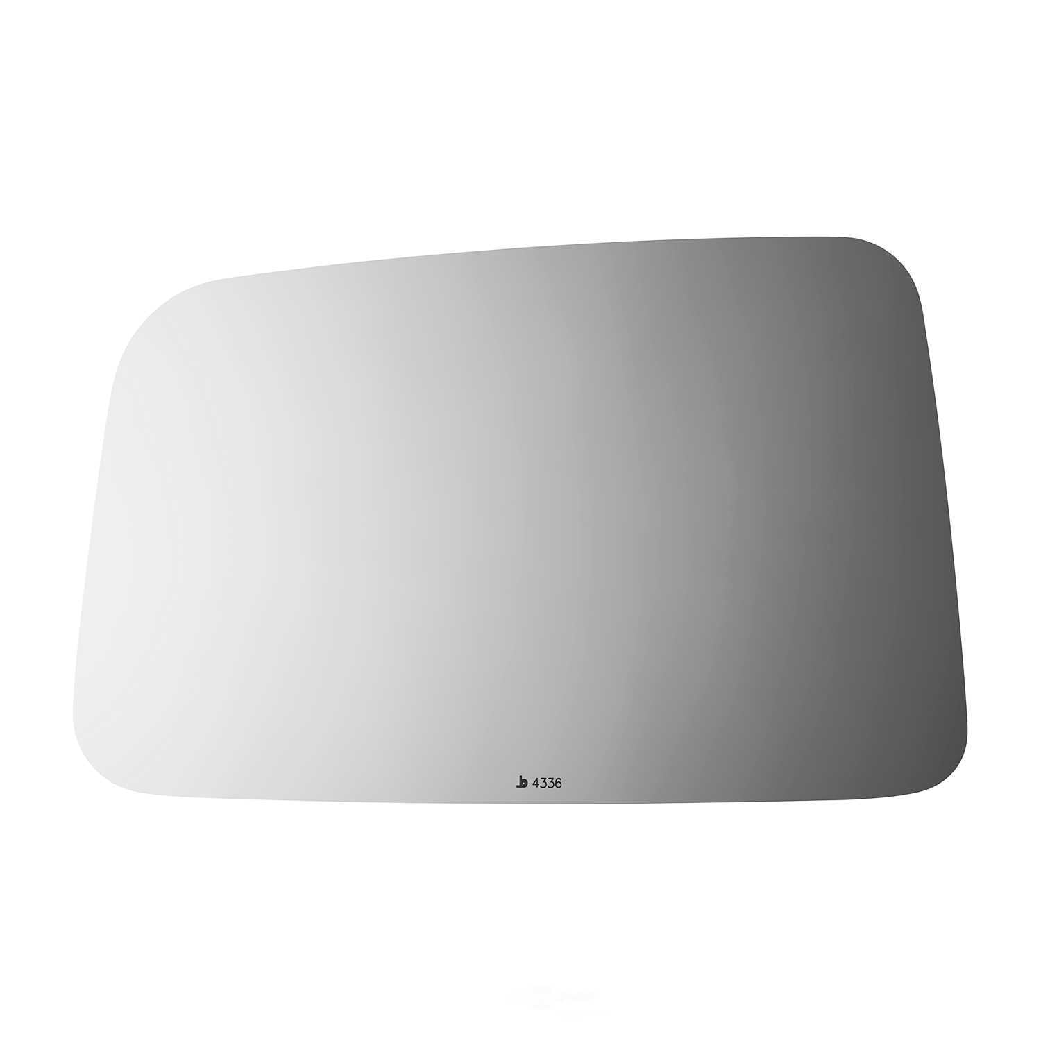 Burco Side View Mirror Replacement Glass - Clear Glass - 4336