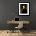 thumbnail image 4 of Antoni Caba 19x24 Black Modern Framed Museum Art Print Titled - Portrait of the Painter Ramon Padro (1867), 4 of 5